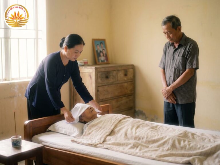 Việc che mặt người chết có liên quan đến nhiều yếu tố khoa học